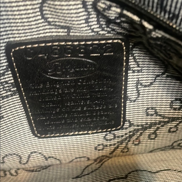 EUC Brighton Elegant Black Tote Bag - Picture 4 of 5